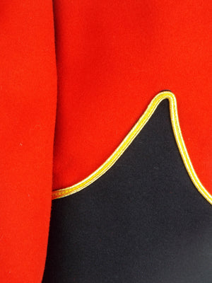 British Guards Red Ceremonial Military Jacket - Bandsmen Tunic