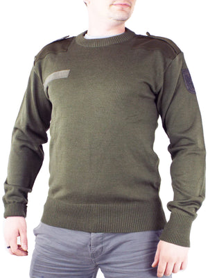 Austrian Army Olive Green Jumper - Unissued