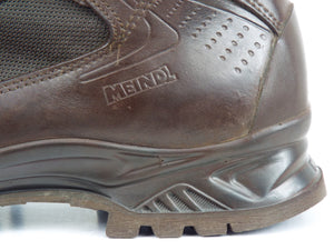 German Army - Meindl - Brown Leather w/ Cordura - Grade 1 - MD Rock