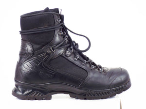 German Army - Meindl - Black Leather w/ Cordura - Grade 1 - MD Rock