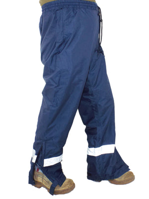 Dutch - Blue Waterproof Rip-Stop Over-Trousers with reflective band – Grade 1