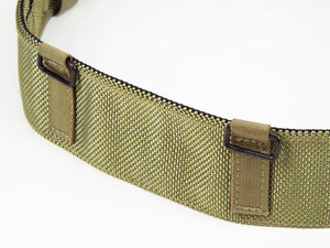 British Military - Light Olive Green Webbing Belt - 65mm - Plastic Snap-Lock Buckle - Grade 1