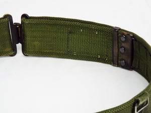 British Military - PLCE Green Webbing Belt - Grade 1