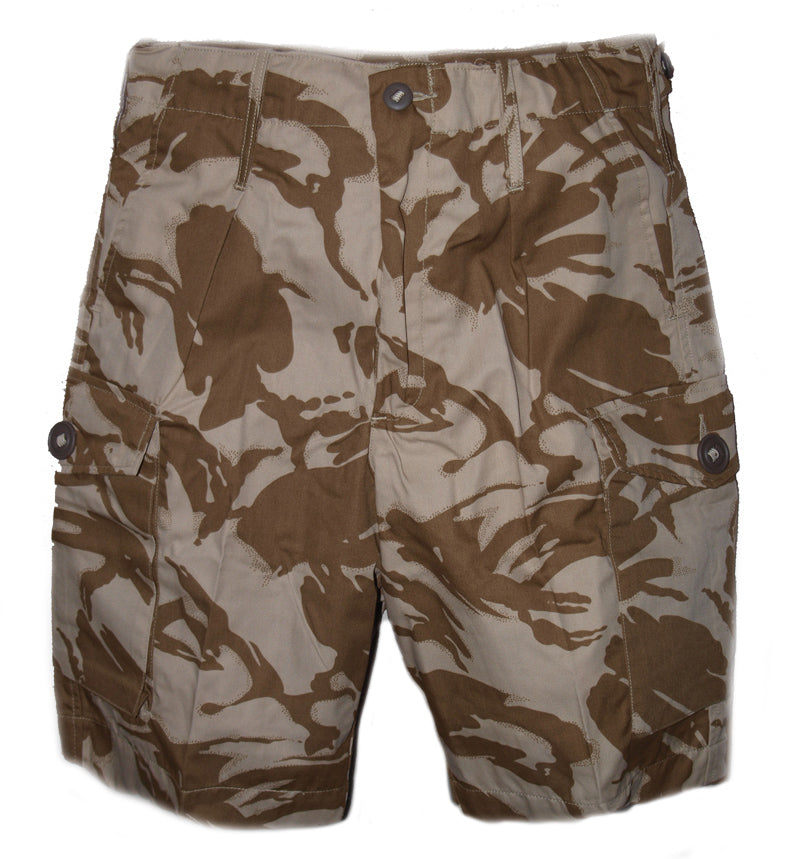 Desert Camo Shorts - British Army Surplus - Grade 1
