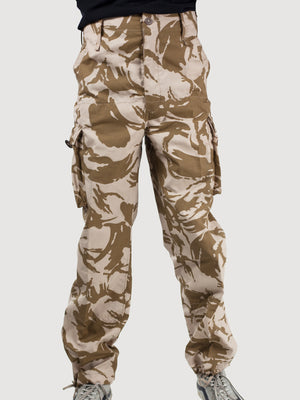 British Army Desert Windproof Trousers - Desert DPM Camo – unissued