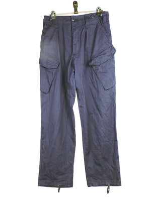 British Royal Navy Dark Blue Combat Trousers - Five pocket - current RN issue - Grade 1