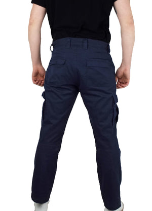 Dutch Navy - Dark Blue Cargo Trousers - Grade 1