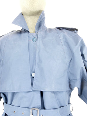 French Military Police Blue Raincoat - Unissued