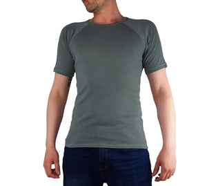 MULTI-PACK - Dutch Army - Short Sleeve Thermal Top - Grey Polyester - Base Layer - Super Grade