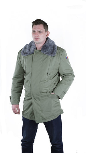 Czech Army Cold-Weather Coat –  GREEN - unissued