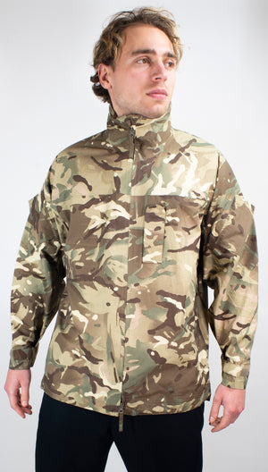 British Army Gore-Tex Jacket - Lightweight MTP Camo – Rip-Stop - Grade 1
