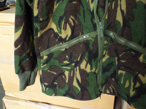British Woodland DPM Fleece Jacket / thermal liner - Elasticated cuffs and collar (RAR)