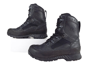 Dutch Army - Black Leather Gore-Tex Lined Combat Boots - Haix - Grade 1