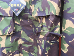 British Woodland Camo Gore-Tex Jackets - Large sizes - unissued