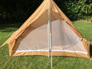 French 'Coyote' desert colour nylon two-man tent - one piece – unissued
