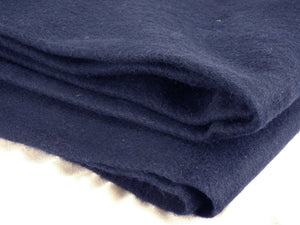Dark Blue Wool-rich Blanket – new