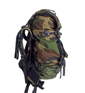 French Army - Woodland CCE - 100 Litre Rucksack - Grade 1