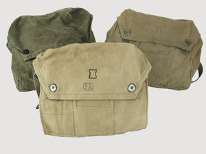 Wear It Green - Vintage Military Canvas Shoulder Bag - Finnish Army