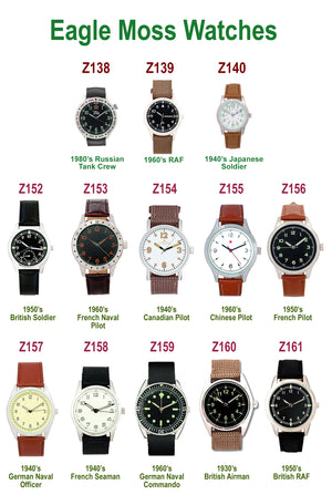 Men's Watch – 1940's Japanese Seaman's style quartz watch - New in pack - #92