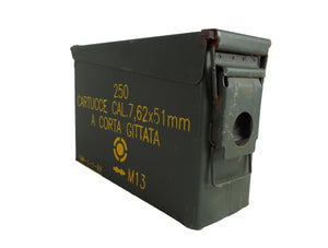MULTI-PACK OPTION - Steel Ammo box - Green - 30 Cal / 7.62mm - Grade 1