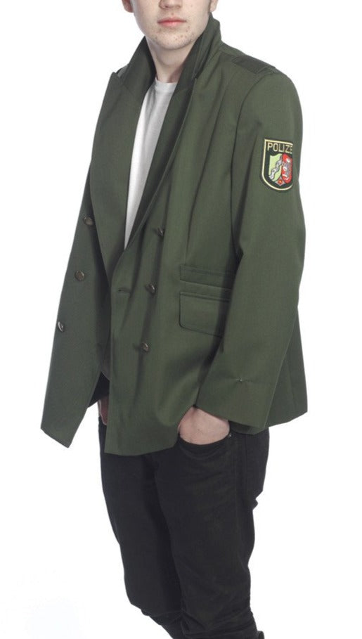 German Police Green Uniform Jacket (Dress Tunic)