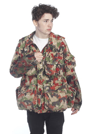 Swiss 'Alpenflage' Camo Load Carrying Combat Jacket