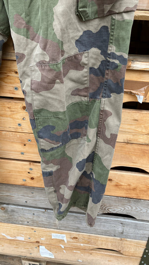 French Army CCE Camo Combat Trousers - Rip-Stop Poly/Cotton - Grade 1