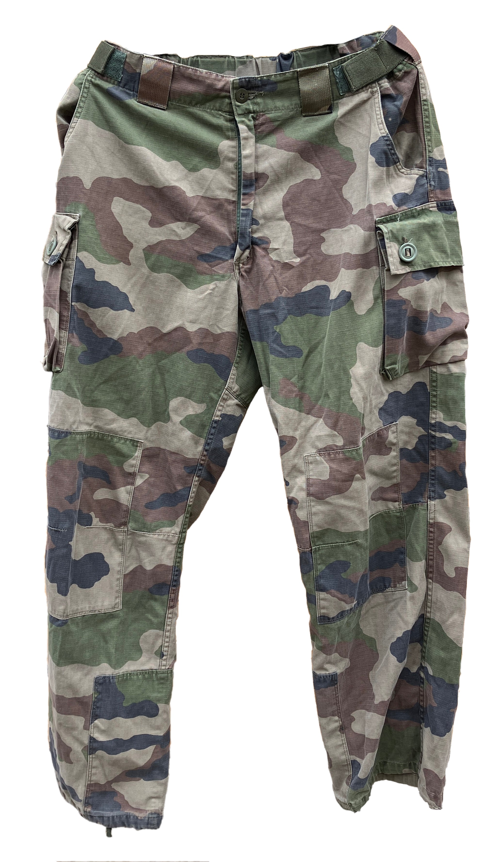 French Army CCE Camo Combat Trousers - Rip-Stop Poly/Cotton - Grade 1