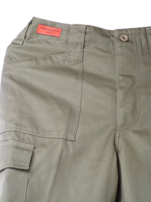Austrian Women's Olive Green Combat Trousers - button fly - Grade 1