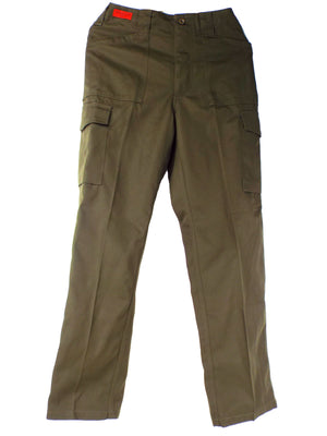 Austrian Women's Olive Green Combat Trousers - button fly - Grade 1
