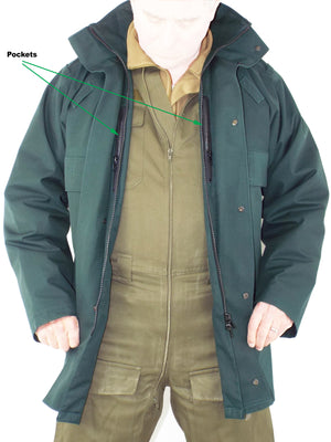 Irish Police Gore-Tex Anorak - DISTRESSED - Two breast pocket version - no waist pockets