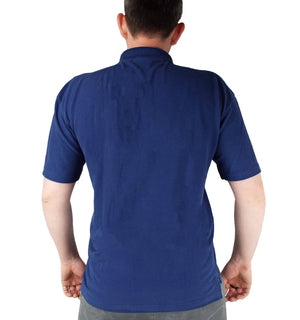 Dutch Military - Multi-Pack - Three Blue Short Sleeve Polo Shirts - Grade 1