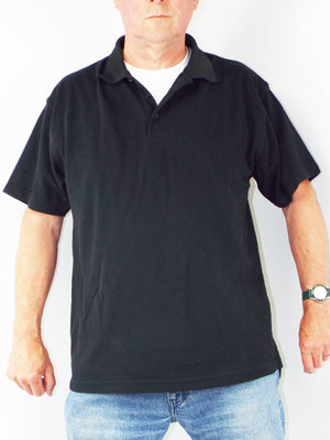 Dutch Military - Black Short Sleeve Polo Shirt - Grade 1
