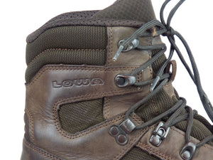 Lowa "Elite Evo" - Brown Leather Combat Boots w/Cordura - Grade 1