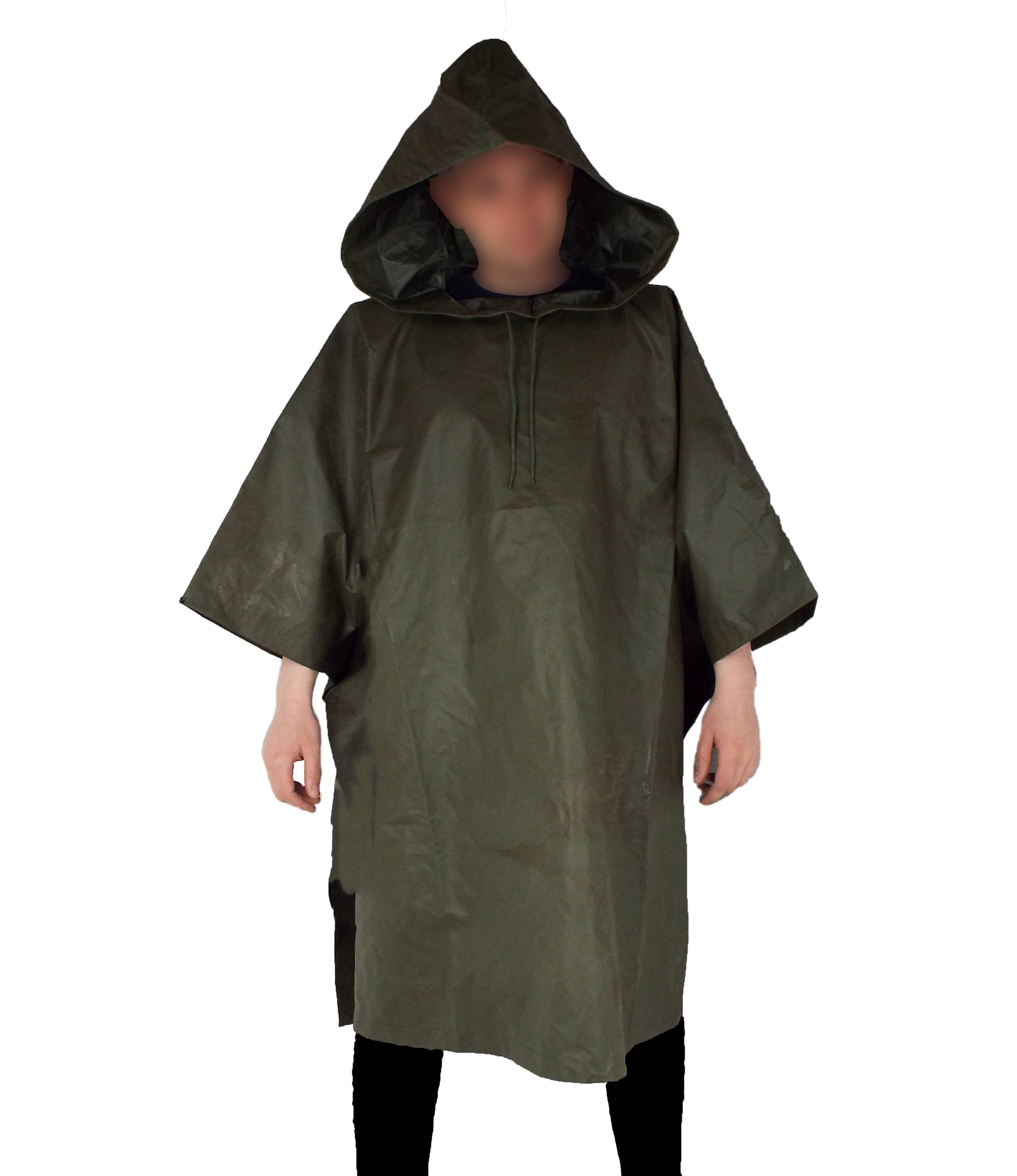 French Army - Olive Green Poncho - Grade 1