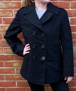 US Navy Pea Coat - women's