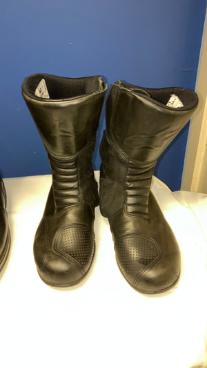 Odd pairs of Motorcycle Boots - well used - DISTRESSED