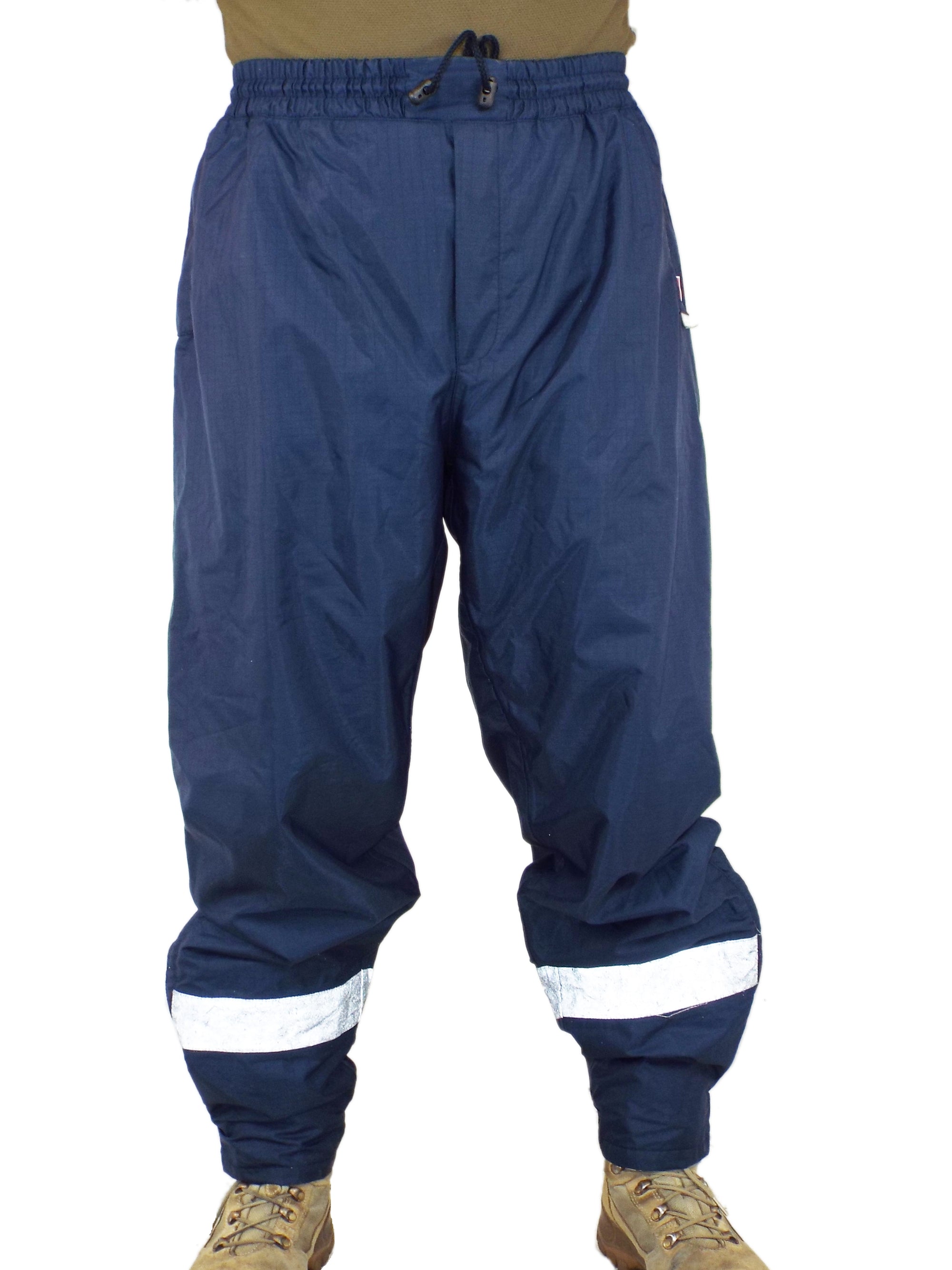 Dutch - Blue Waterproof Rip-Stop Over-Trousers with reflective band – Grade 1