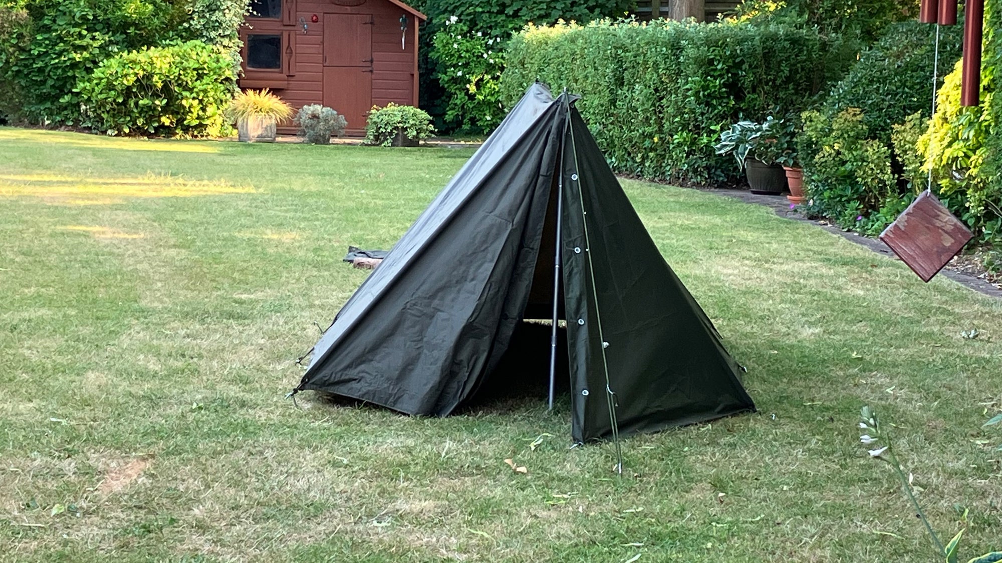 Canvas 2 man tent best sale