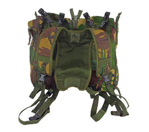 British Woodland Camo Day Pack - back pack - Rucksack side pockets