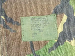 British Army - Woodland DPM - radio back pack - IRR Cougar