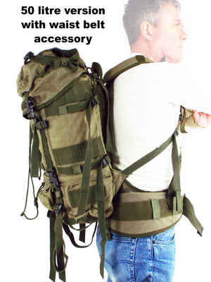 Austrian Rucksack Waist Belt accessory - for "Urban Rock" or "Redo" 65 litre rucksacks