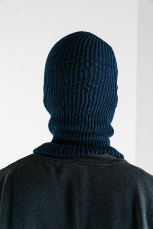 US Black and Navy Blue Balaclava