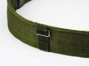 British Military - PLCE Green Webbing Belt - Grade 1