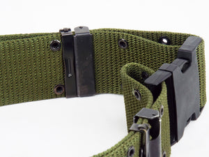 US Army - Olive Green Pistol Belt 60mm - Plastic Snap-Lock Buckle - Grade 1