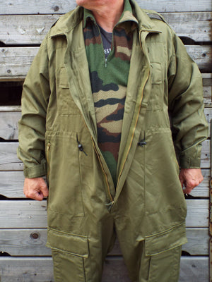 British Armoured Fighting Vehicle (AFV) Suits / Tank Suit Overall - Olive Green - Grade 1