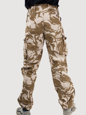 British Army Desert Windproof Trousers - Desert DPM Camo – Grade 1