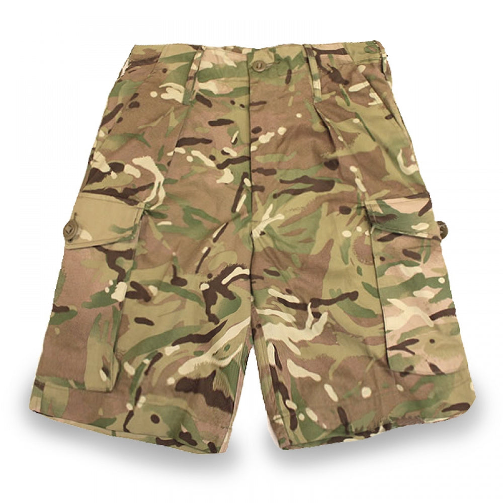 British MTP Camo Shorts – Genuine British Army Surplus – Grade 1