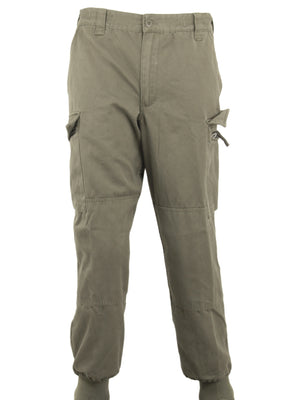 Austrian Army Olive Green Combat Trousers - zipped fly - Grade 1