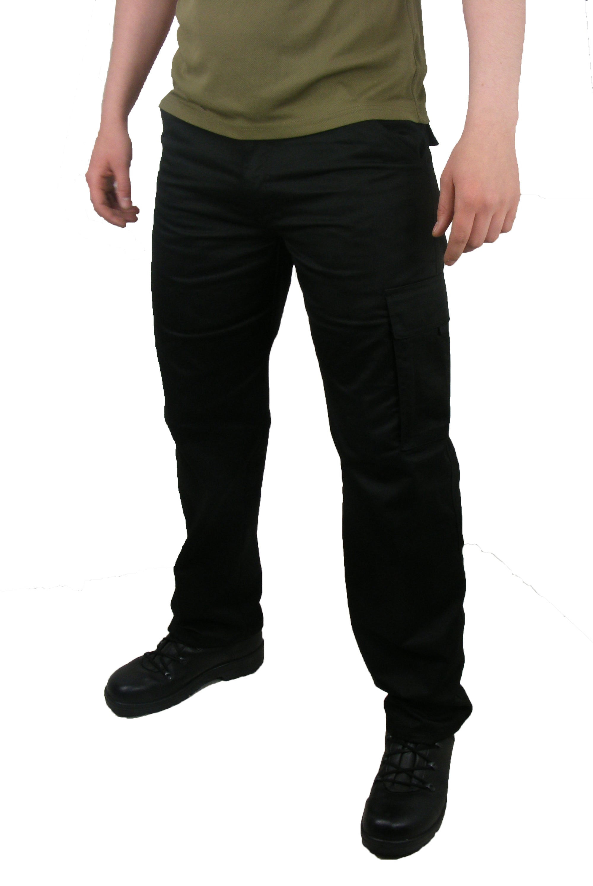 Dutch Military Police - Black Five-Pocket Security Trousers - Unissued